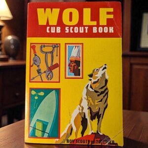 Wolf Cub Scout Book vintage 1967 Boy Scouts of America trade pb